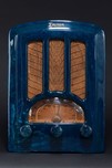 Catalin Emerson AU-190 Radio Beautiful Marbleized Blue - Rare